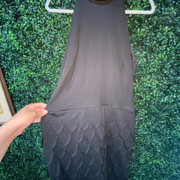 TADASHI high neck scallop fringe mini dress size‎ XXL - Picture 2 of 3